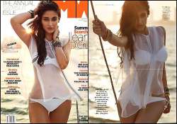 ileana goes seductively bold in white bikini for man s world cover see pics