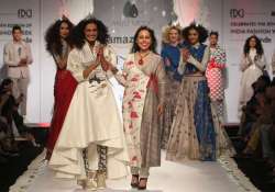 india fashion week 2015 anju modi brings fantasy world on runway