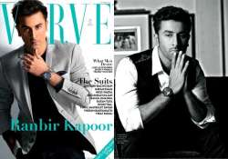 ranbir kapoor looks stylishly suave as verve cover boy view pics