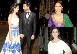 pakistan s paper takes jibe at shahid mira sonam alia kangana s style see pics