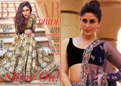 kareena kapoor khan redefines gold looks alluring on harper s bazaar bride see pics