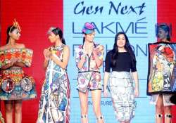 lakme fashion week 2015 gen next show kicks off summer resort edition in style