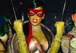 rihanna s ninja outfit bags best dress at halloween do