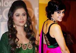 shefali to flaunt mandira bedi s designer saris