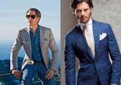 men layer it right this winter designers tell how to wear chequered coats stylishly