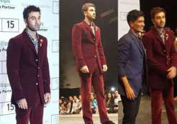 lakme fashion week what made ranbir kapoor so uneasy see pics