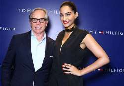 tommy hilfiger fond of bollywood films incredible sonam kapoor