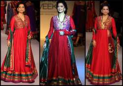 juhi chawla walks the ramp as marathi mulgi view pics