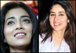 kareena shriya to give healthy teeth tips