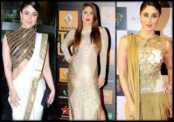 kareena kapoor s love for golden attires see pics