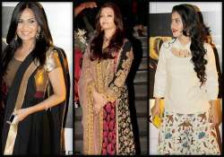 aishwarya kajol soundarya look voguish at kochadaiyaan first look launch see pic