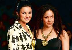 parineeti adds grace to masaba s benarasi collection