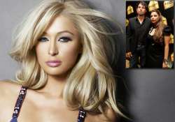 paris hilton in awe of shane falguni s designs