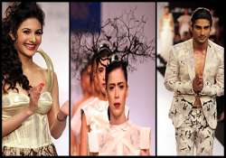 prateik babbar amyra dastur turn showstoppers at lfw view pics