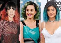 singer lily allen follows kylie jenner sports red locks