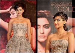 sonam kapoor unveils l or al paris make up line see pics