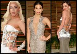 lady gaga miranda kerr jenna dewan turn seductive goddesses vanity fair oscar party see pics