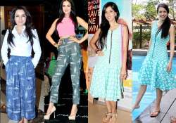 fashion clash kalki nishka tisca sonal end up wearing same see pics