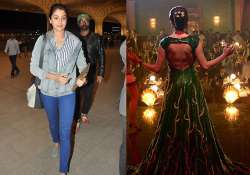 anushka sharma dons niharika bhasin s creation weighing 35 kg for bombay velvet