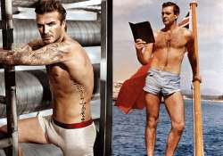 david beckham s swimwear range inspired by james bond view pics