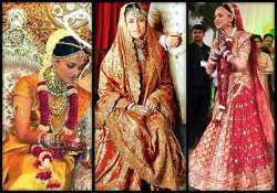 bollywood beauties real life bridal avatars view pics