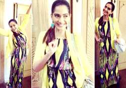 sonam kapoor in river island dress yay or nay