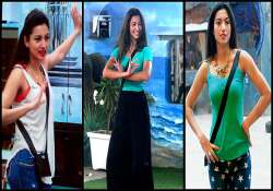 bigg boss 7 gauhar khan glamorous looks in the show view pics