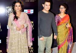 vidya balan kiran rao enthralled the crowd at separate events see pics