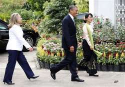 america is with you obama tells myanmar students