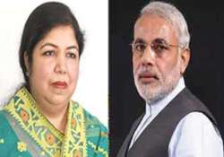 b desh parliament speaker to attend modi s oath ceremony