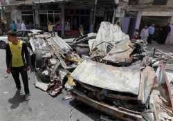 bombings kill at least 27 in baghdad