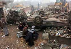 bombings kill 20 in iraqi capital baghdad