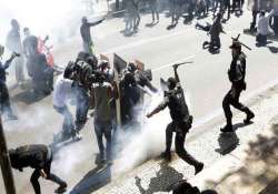 brazil protests turn violent after police shooting