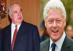 clinton kohl eu among 231 candidates for nobel peace prize