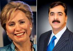 clinton phones gilani pak firm on bonn meet boycott decision