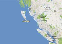 earthquake off the west coast of canada