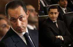 egypt hosni mubarak sons detained for investigation