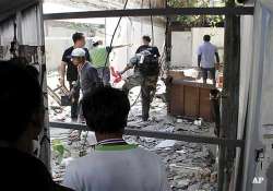 explosion hits bangkok protests wounding many