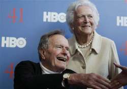 former us president george h. w. bush hospitalized