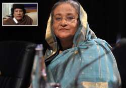 gaddafi had sought pardon for killers of mujib hasina