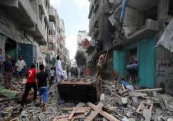 gaza toll hits 337 on day 12 un chief heads to region