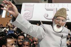 geelani placed under house arrest