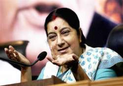 india for careful handling of bangla migrants issue sushma swaraj