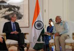 steve jobs went to india for inspiration apple ceo tells modi