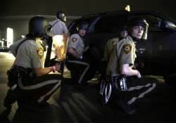 police shooting protests put ferguson back on edge