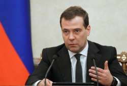 russia at risk of deep recession says medvedev