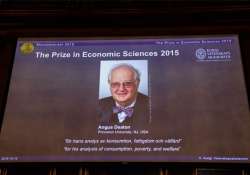 scottish economist angus deaton wins nobel economics prize