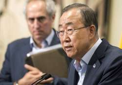 ban ki moon asks india pak to exercise maximum restraint at loc