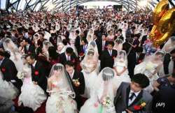 163 taiwan couples marry at 9.09 am on 9th day of 9th month