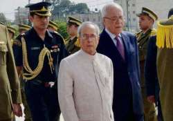 president pranab mukherjee moots 3 pillar framework to propel ties with palestine